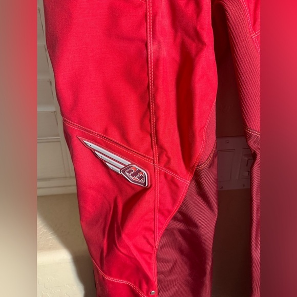 Troy Lee Designs Women’s Rev Pants‎ Redwine Moto MX Size 9/10 NWT - Picture 5 of 16